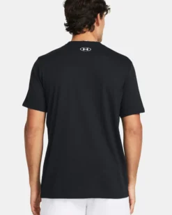 UNDER ARMOUR- T-SHIRT MEZZA MANICA SPORTSTYLE LOGO UPDATE SS NERA DA UOMO, 1382911_0001