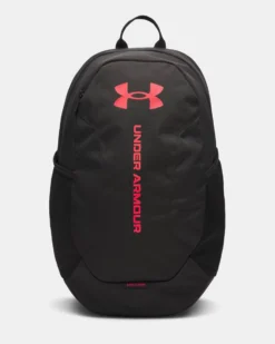 UNDER ARMOUR -ZAINO HUSTLE LITE BACKPACK NEO CON DETTAGLI ROSSI,  6000399_0002