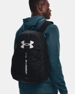 UNDER ARMOUR - Zaino nero idrorepellente con scomparto per laptop