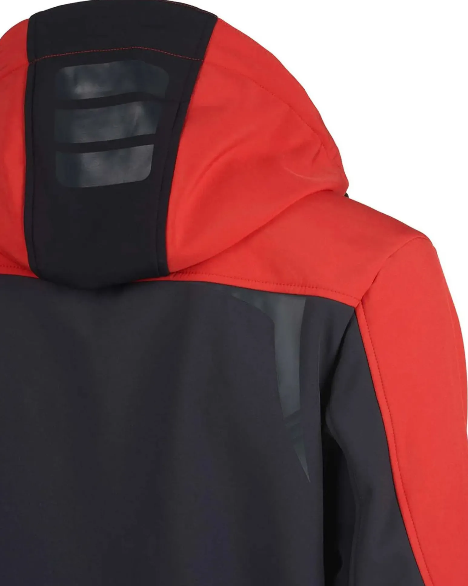 UNIVERS - Giacca softshell water resistant grigio e rosso