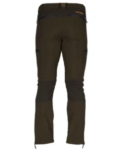 UNIVERS - Pantalone GRAN SASSO in SOFTSHELL verde e nero da uomo - 92648311