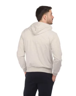 UOMO FELPA CON ZIP E CAPPUCCIO NASA