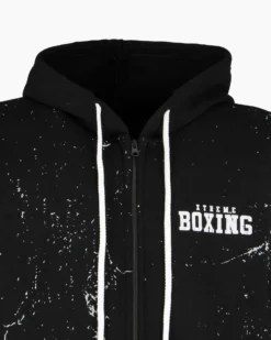 UOMO FELPA CON ZIP E CAPPUCCIO