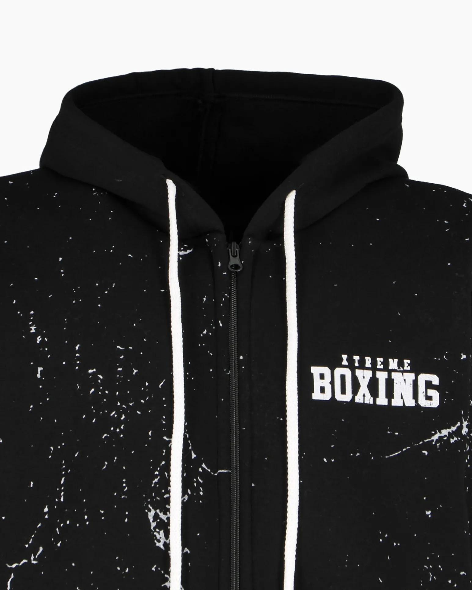UOMO FELPA CON ZIP E CAPPUCCIO
