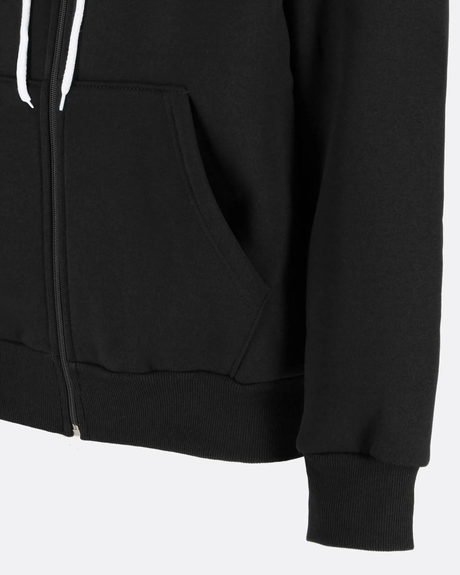 UOMO FELPA CON ZIP E CAPPUCCIO