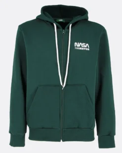 UOMO FELPA CON ZIP E CAPPUCCIO