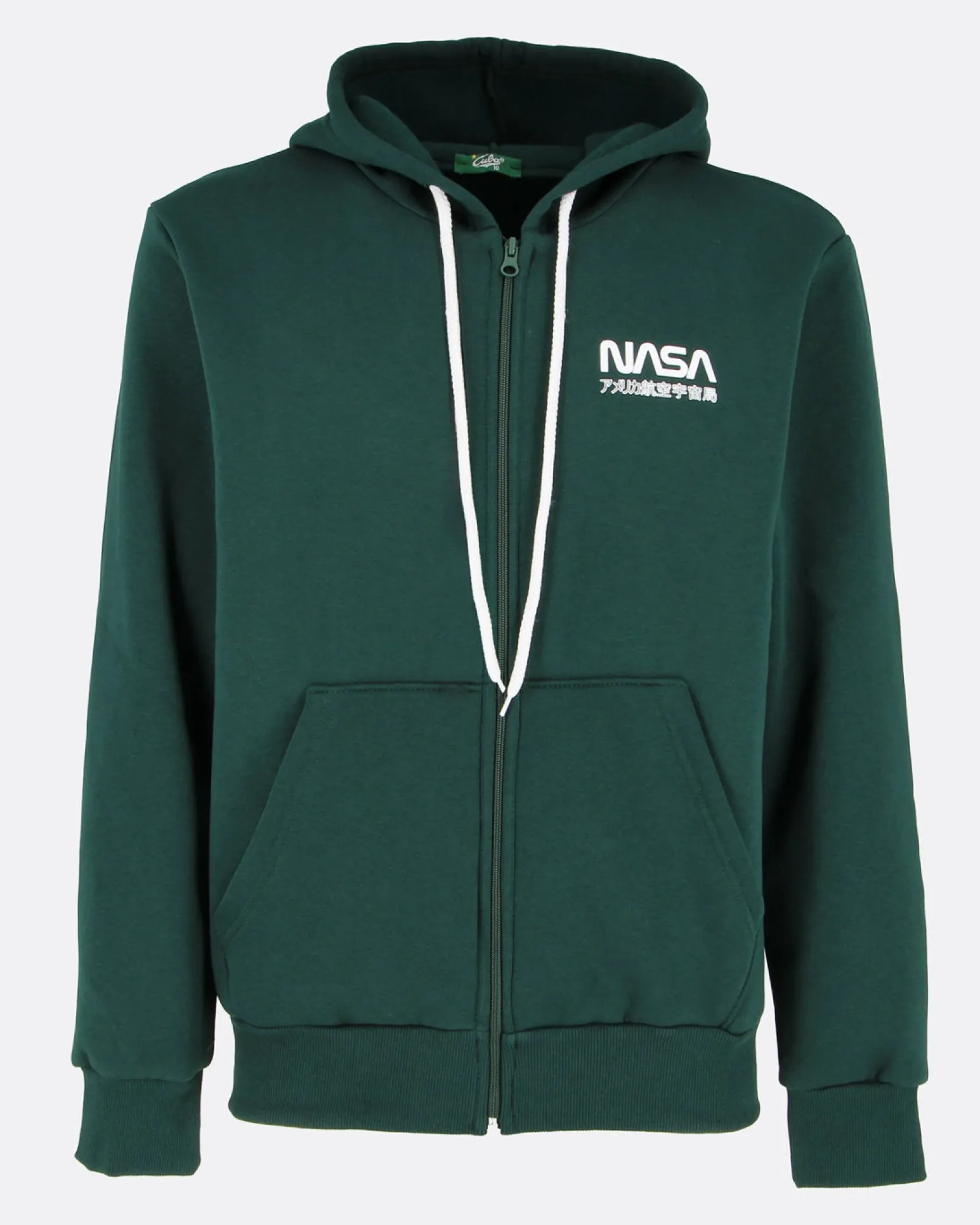 UOMO FELPA CON ZIP E CAPPUCCIO