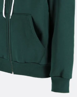 UOMO FELPA CON ZIP E CAPPUCCIO