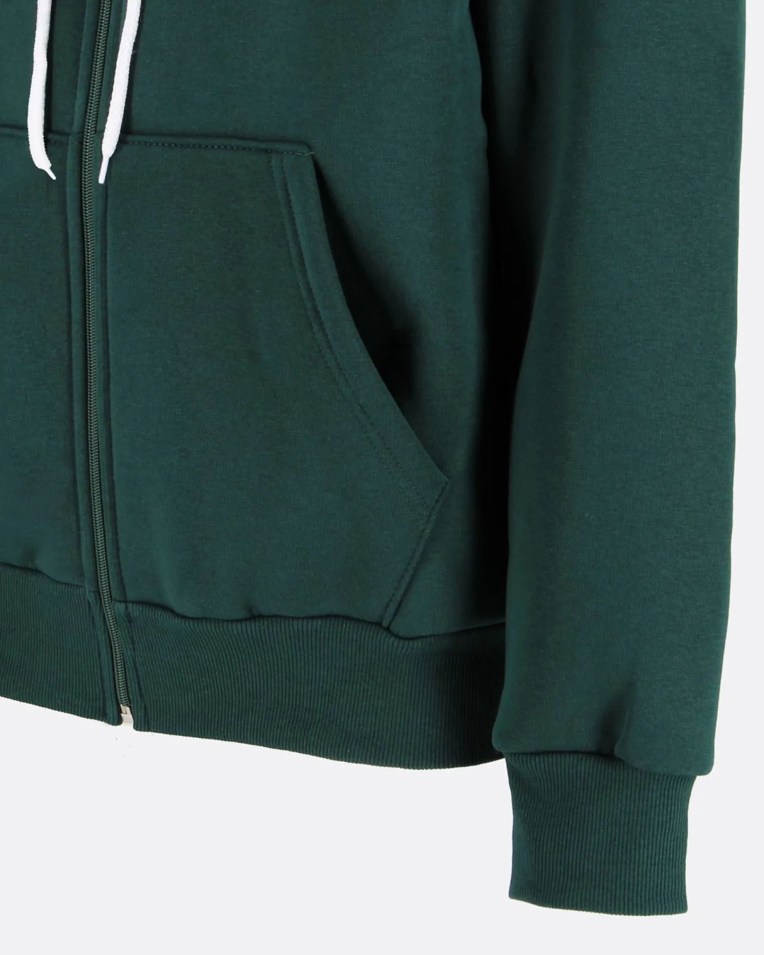 UOMO FELPA CON ZIP E CAPPUCCIO