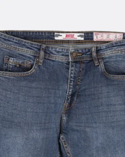UOMO JEANS 5 TASCHE LAVAGGIO MEDIO