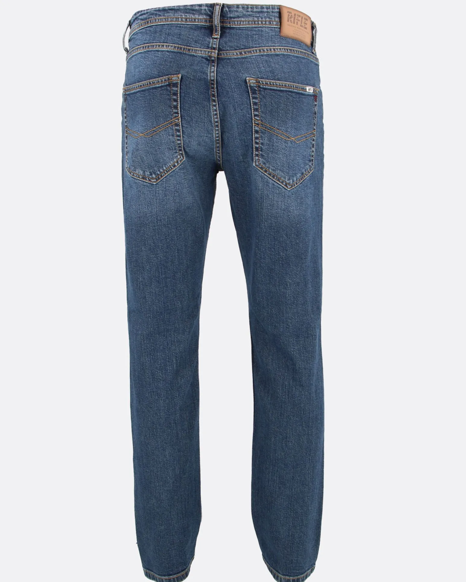 UOMO JEANS 5 TASCHE LAVAGGIO MEDIO