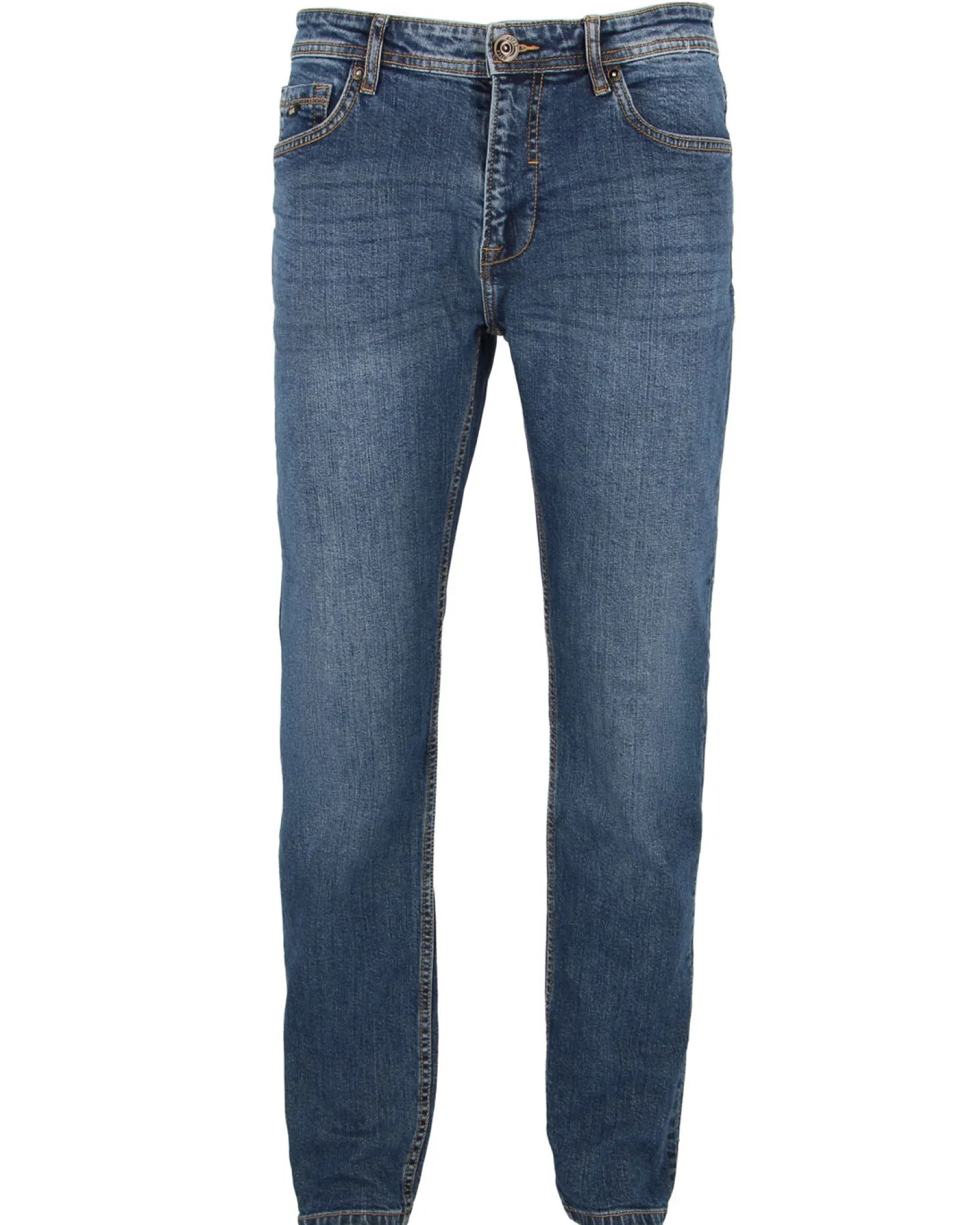 UOMO JEANS 5 TASCHE LAVAGGIO MEDIO