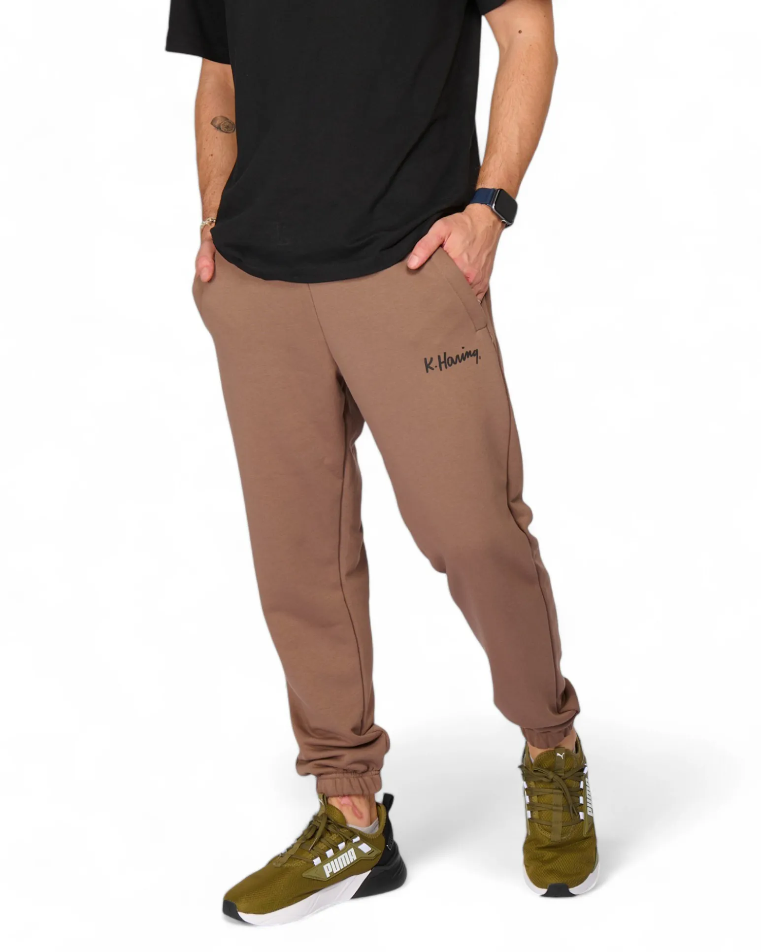 UOMO PANTALONE CON ZIP
