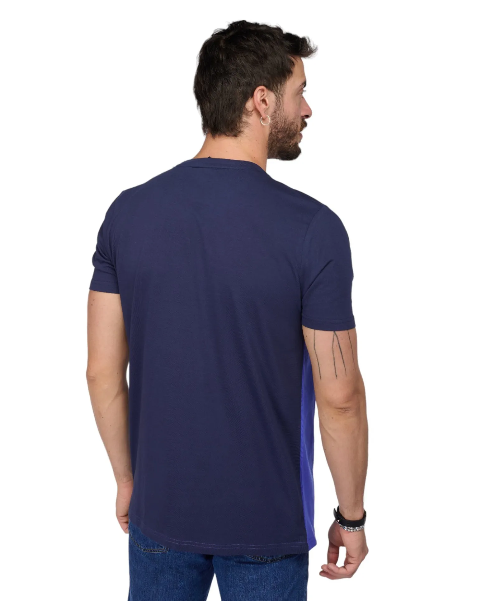 UOMO TSHIRT MANICA CORTA BICOLORE