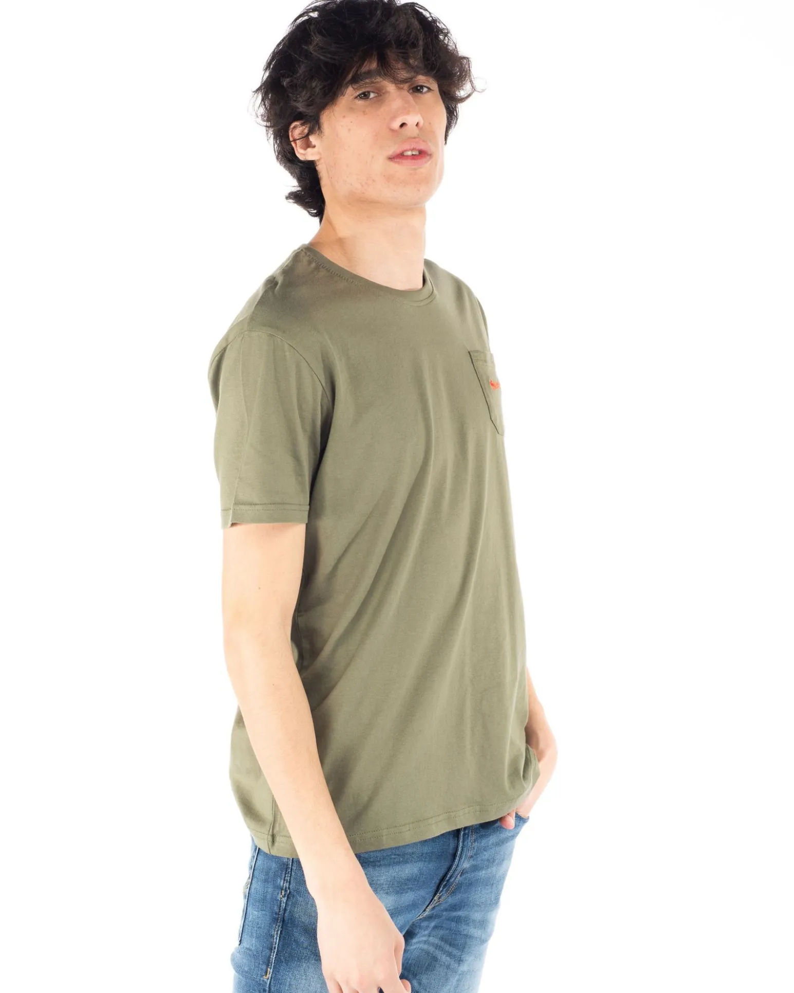 UOMO TSHIRT MANICA CORTA CON TASCHINO