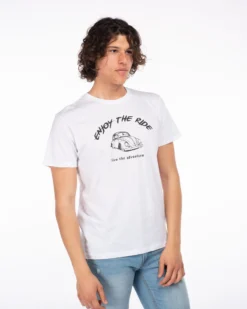 UOMO TSHIRT MEZZA MANICA MACCHINA FLUO