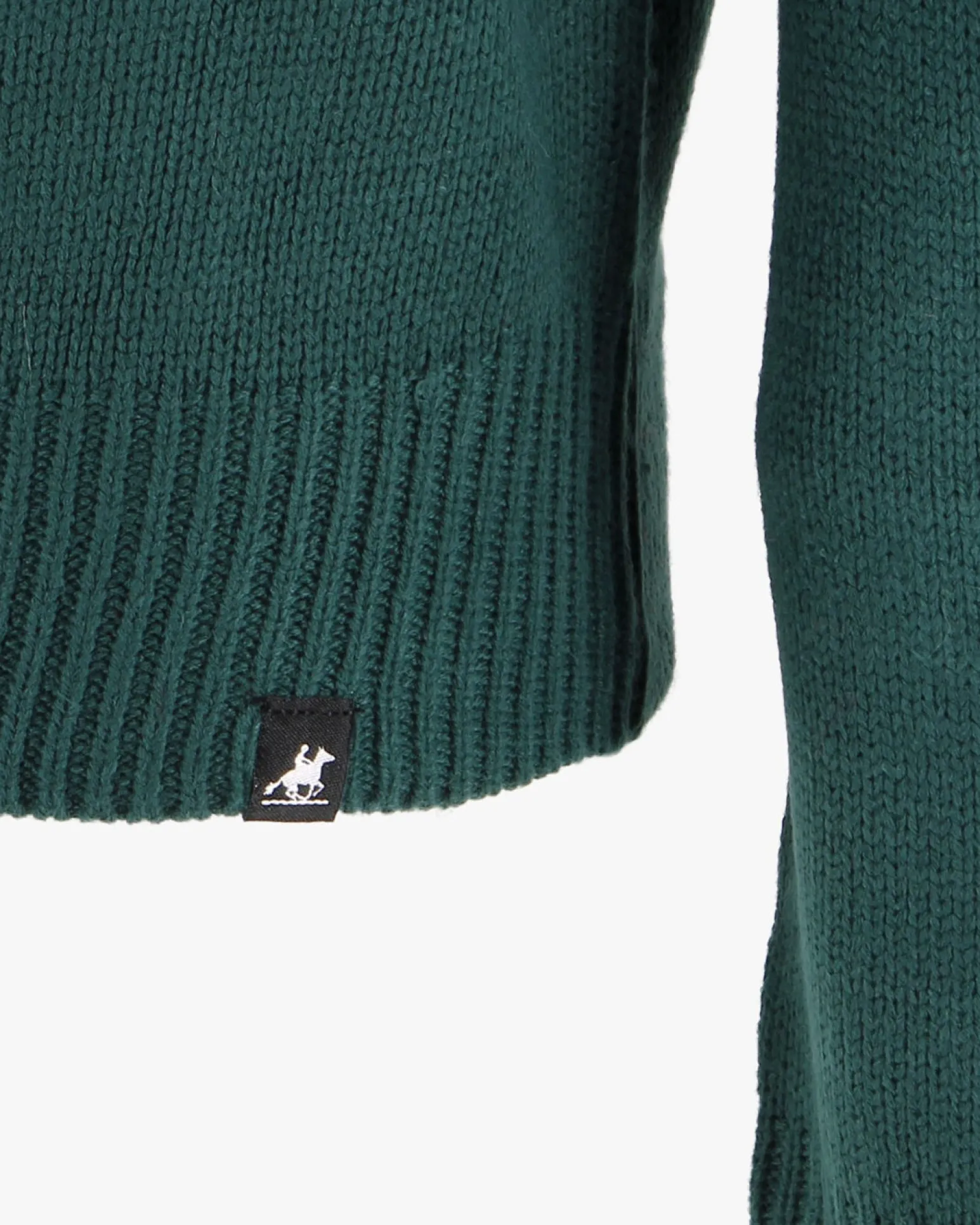 US GRAND - Maglione manica lunga verde con renna