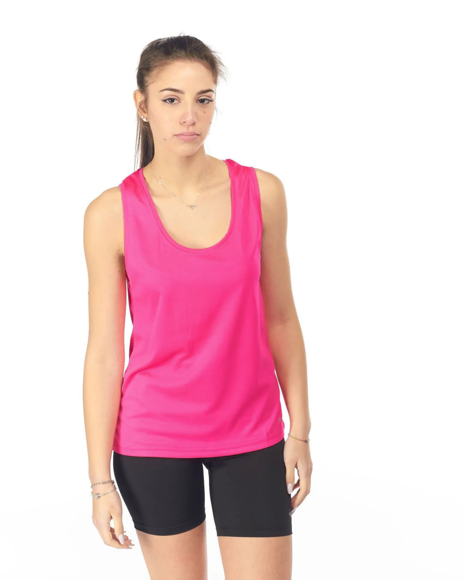 WAIKIKI RUN - CANOTTA SPORTIVA FUXIA FLUO DA DONNA - ASIA