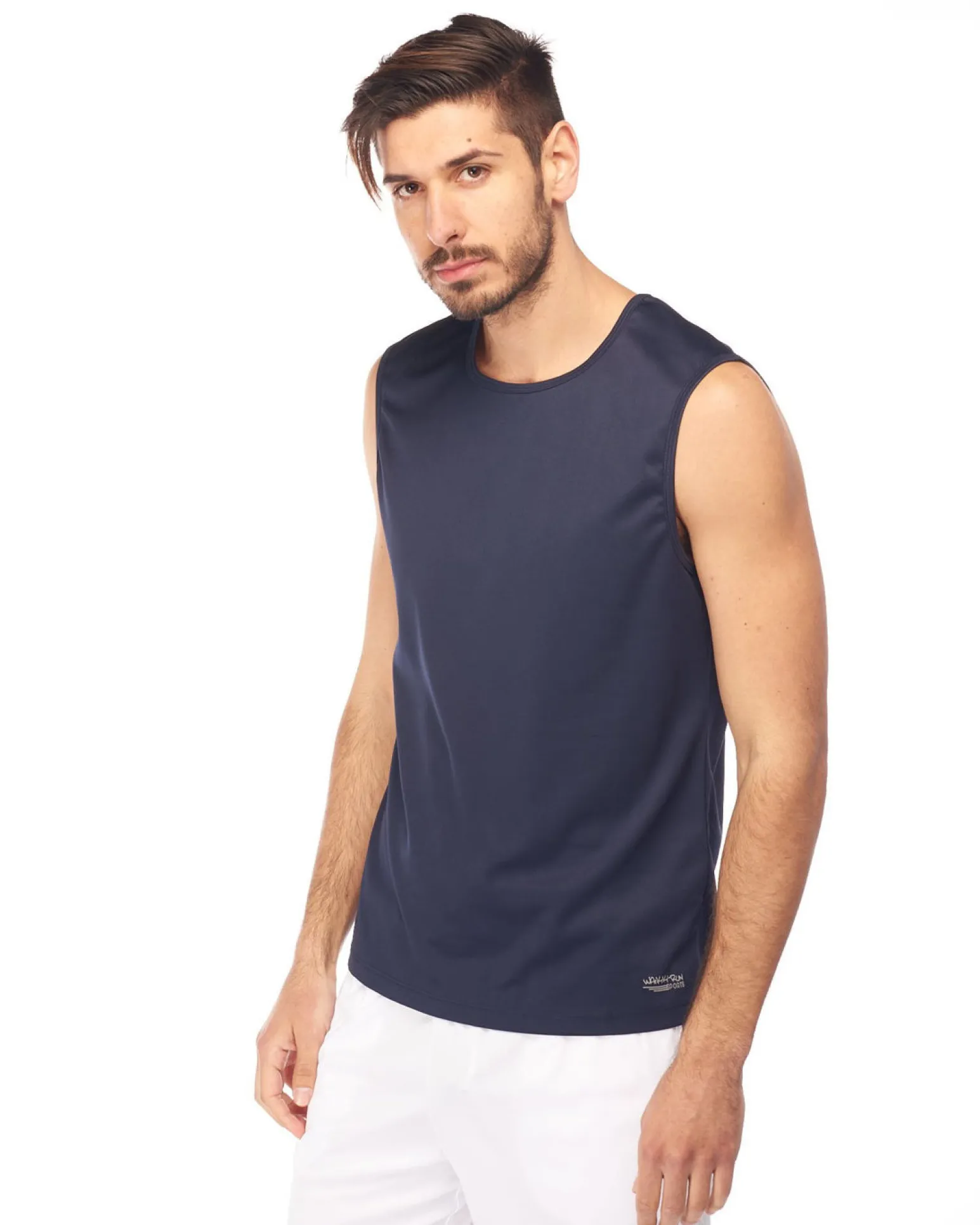 WAIKIKI RUN - CANOTTA SPORTIVA BLU SCURO DA UOMO - ARMIDO