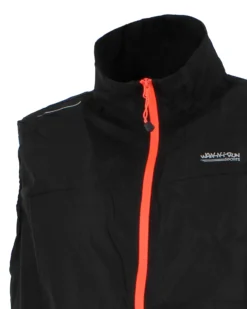 WAIKIKI RUN - GILET ANTIVENTO RUNNING DA UOMO NERO ZOILO - AU01901_A7250