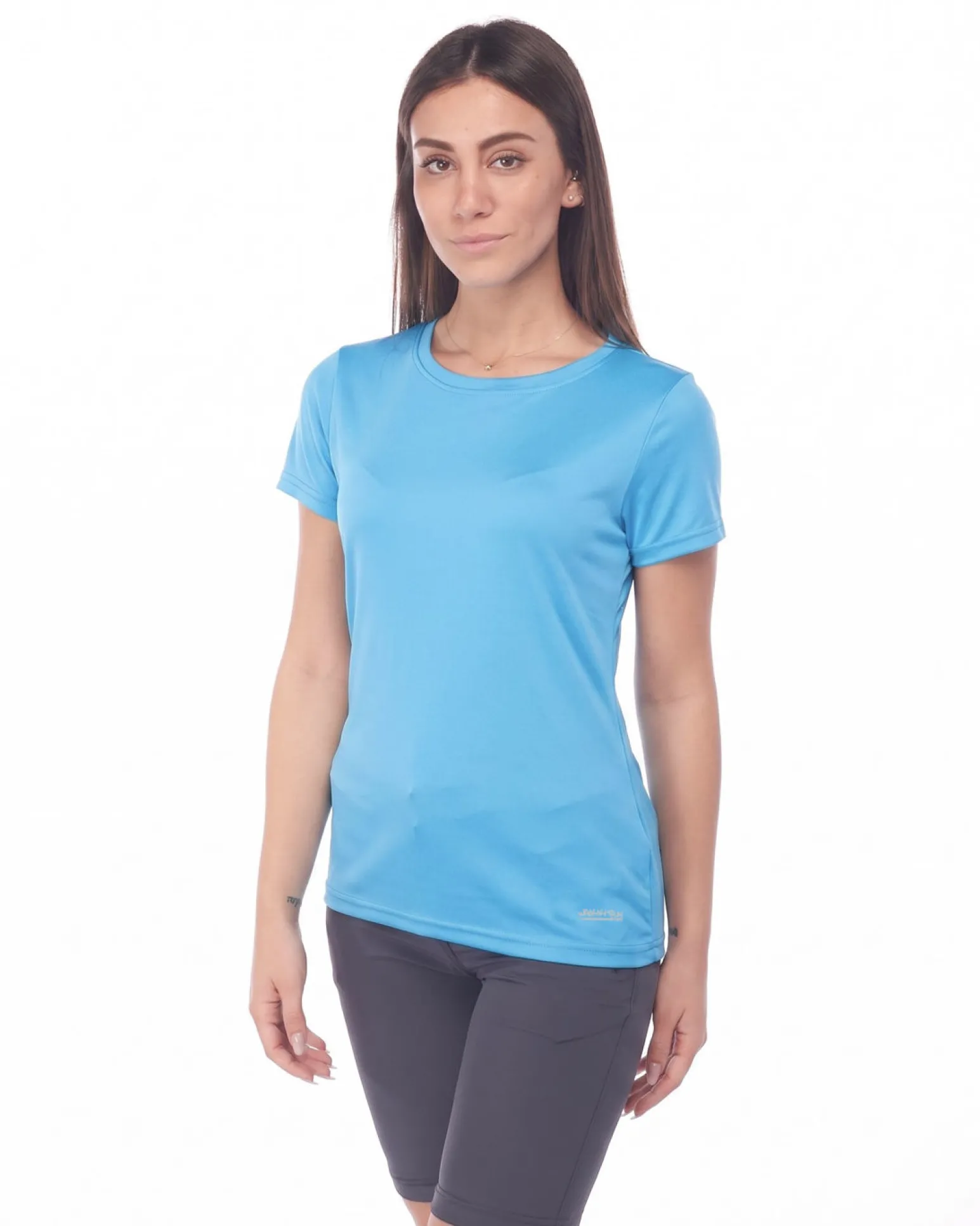 WAIKIKI RUN - T-SHIRT MEZZA MANICA SPORTIVA AZZURRA DA DONNA - LORELLA