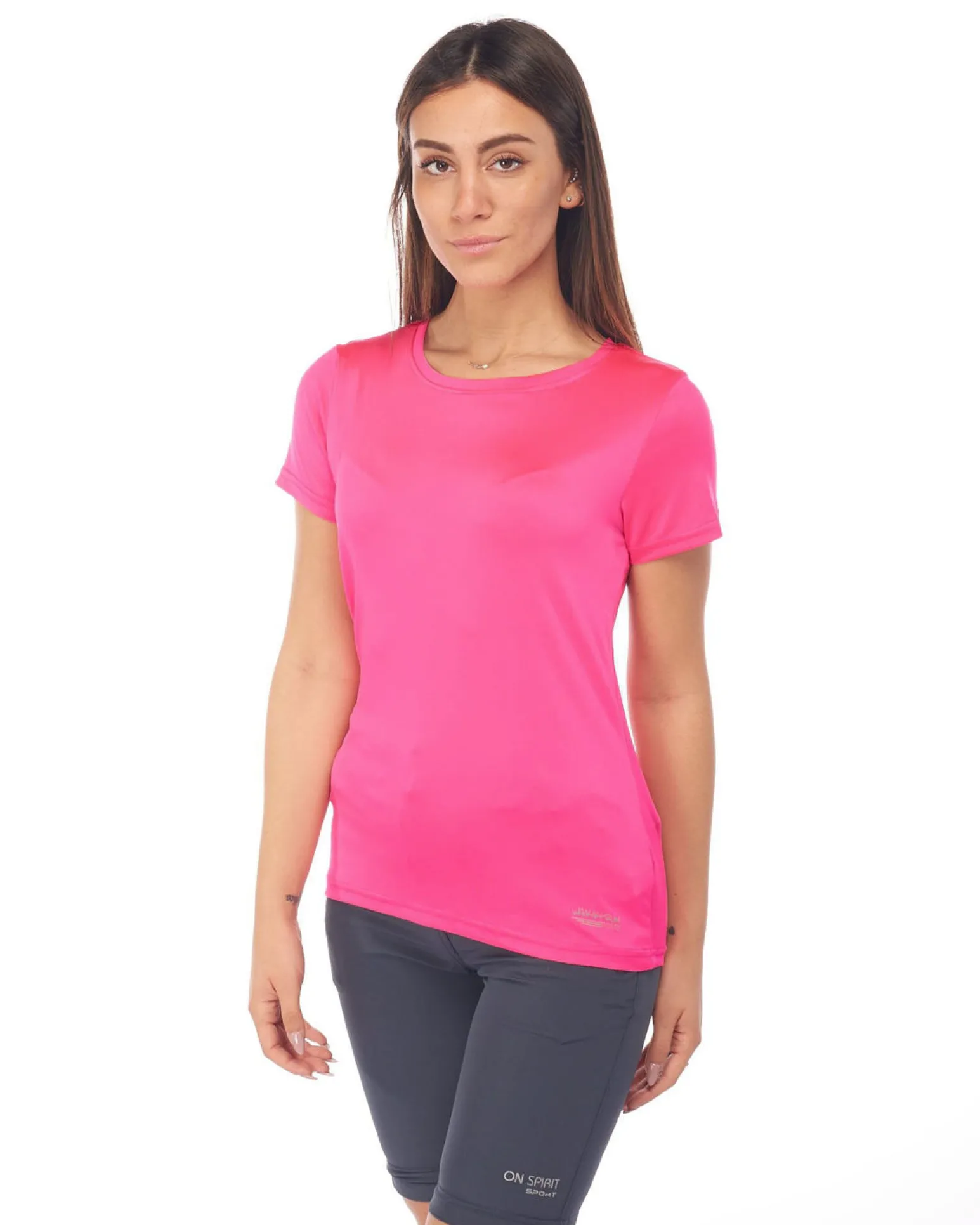 WAIKIKI RUN - T-SHIRT MEZZA MANICA SPORTIVA FUXIA DA DONNA - LORELLA