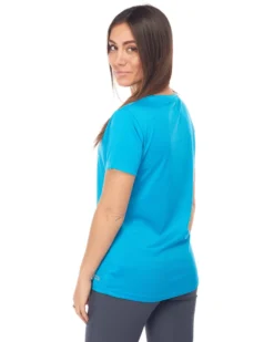 WAIKIKI RUN - T-SHIRT MEZZA MANICA BLU ELETTRICO DA DONNA - ISIDE