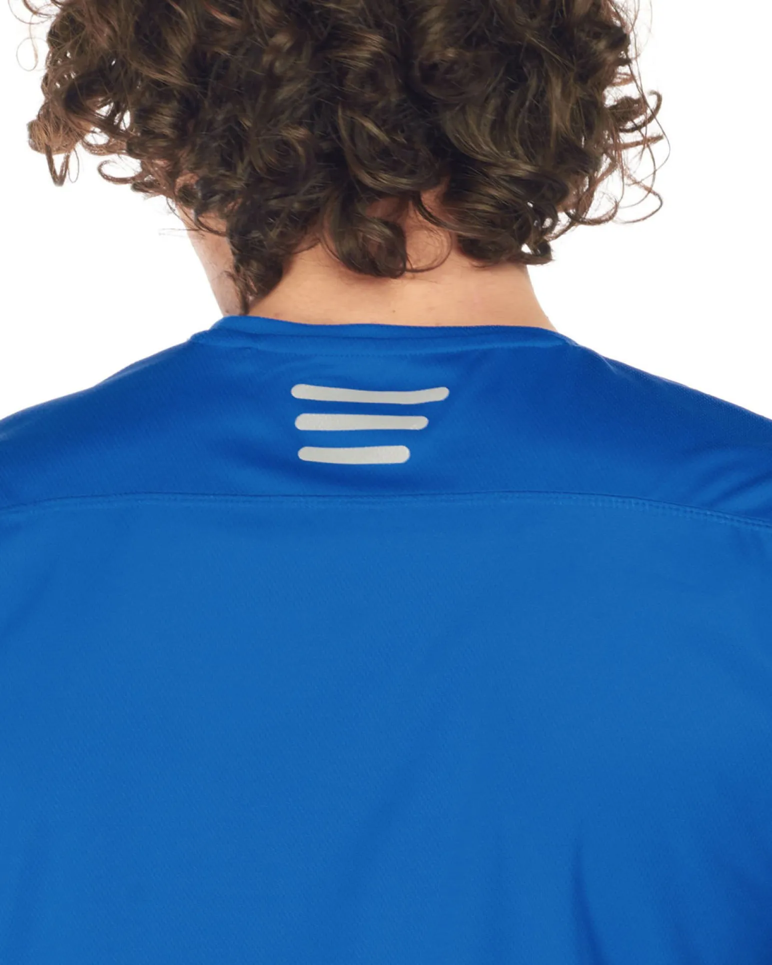 WAIKIKI RUN - T-SHIRT MEZZA MANICA SPORTIVA BLU ELETTRICO DA UOMO - ARGO