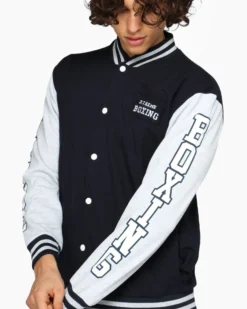 XTREME BOXING - Felpa college da uomo blu