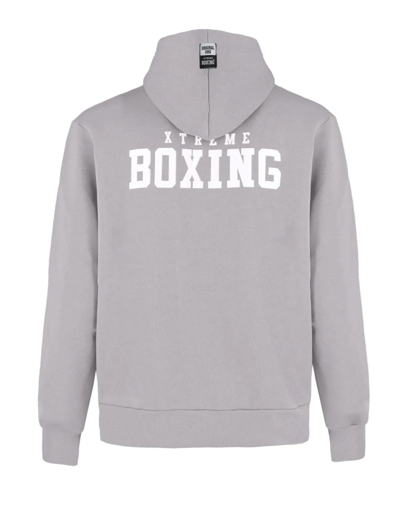 XTREME BOXING - FELPA CON CAPPUCCIO GRIGIA DA UOMO