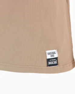 XTREME BOXING - TSHIRT CAMEL DA DONNA CON LOGO STRASS
