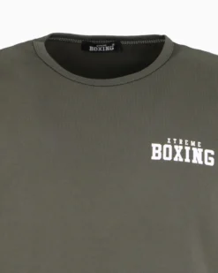 XTREME BOXING - TSHIRT VERDE MILITARE DA UOMO