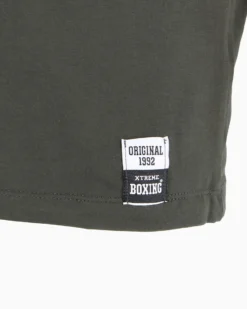 XTREME BOXING - TSHIRT VERDE MILITARE DA UOMO