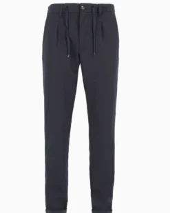 YELLOW DOG - Pantalone tasca america blu da uomo