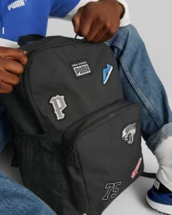 ZAINO PATCH BACKPACK BLACK